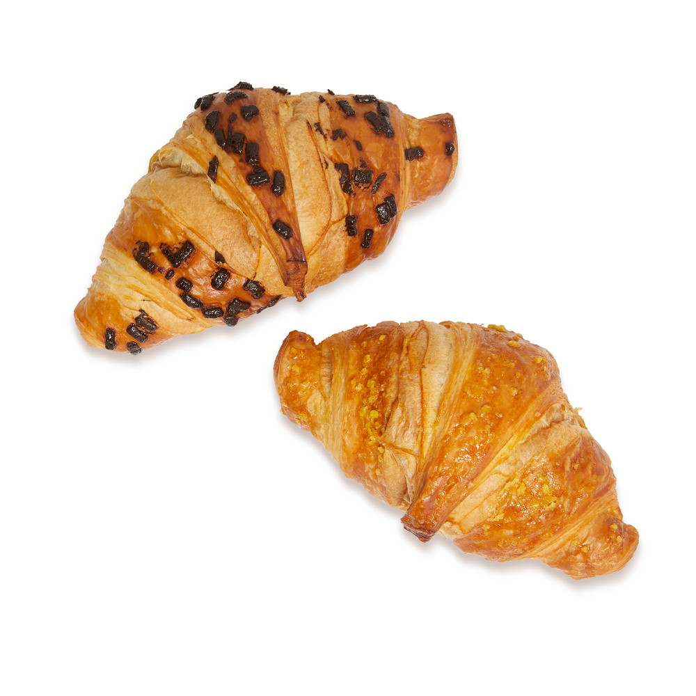 Mix Mini Croissant con Farcitura - Albicocca & Cioccolato