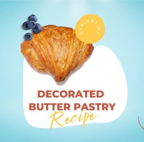 Gourmand Pastries viennoiserie recept Decorated Butter Pastry